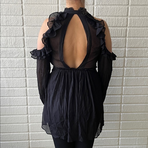 Free People Ruffle Top - Picture 3 of 5